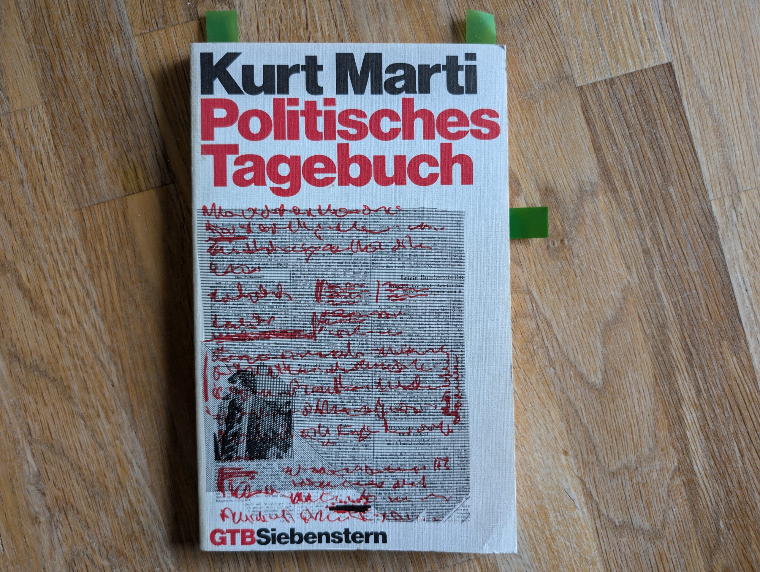 Kurt Marti - Politisches Tagebuch - März bis Dezember 1972 - GTBSiebenstern